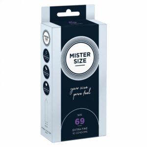 Презервативи mister size 69mm pack of 10