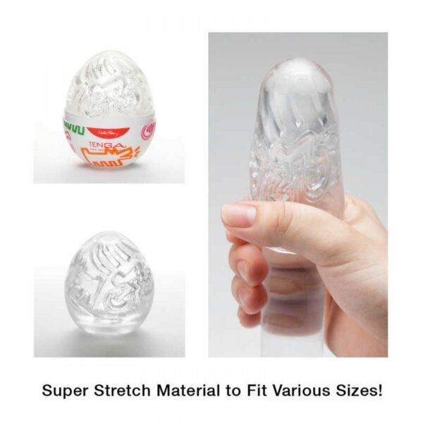 Мастурбатор tenga-keith haring egg street - Зображення 3