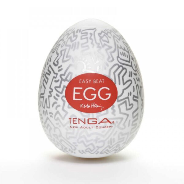 Мастурбатор tenga-keith haring egg party