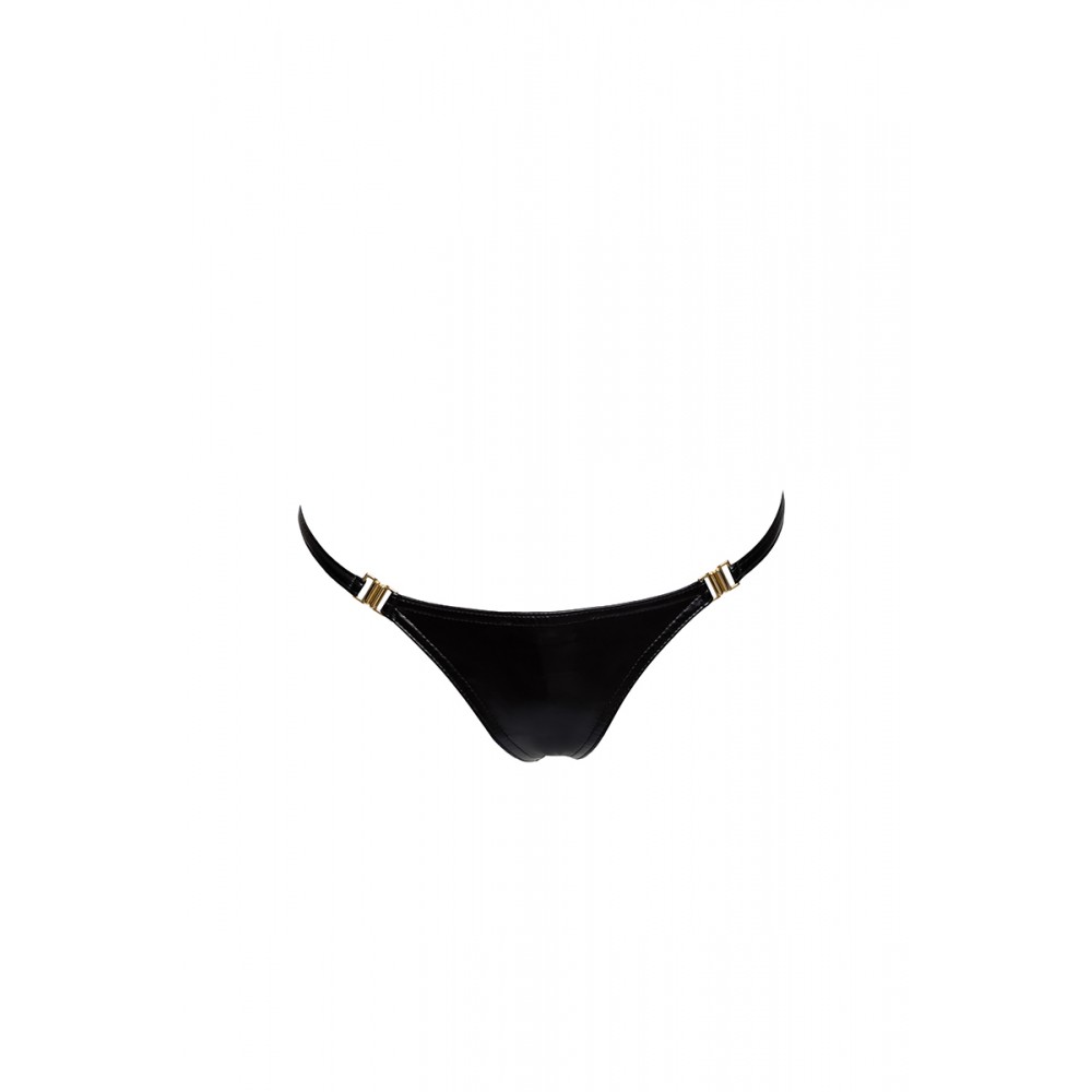 Трусики p008 noir handmade s - Зображення 3