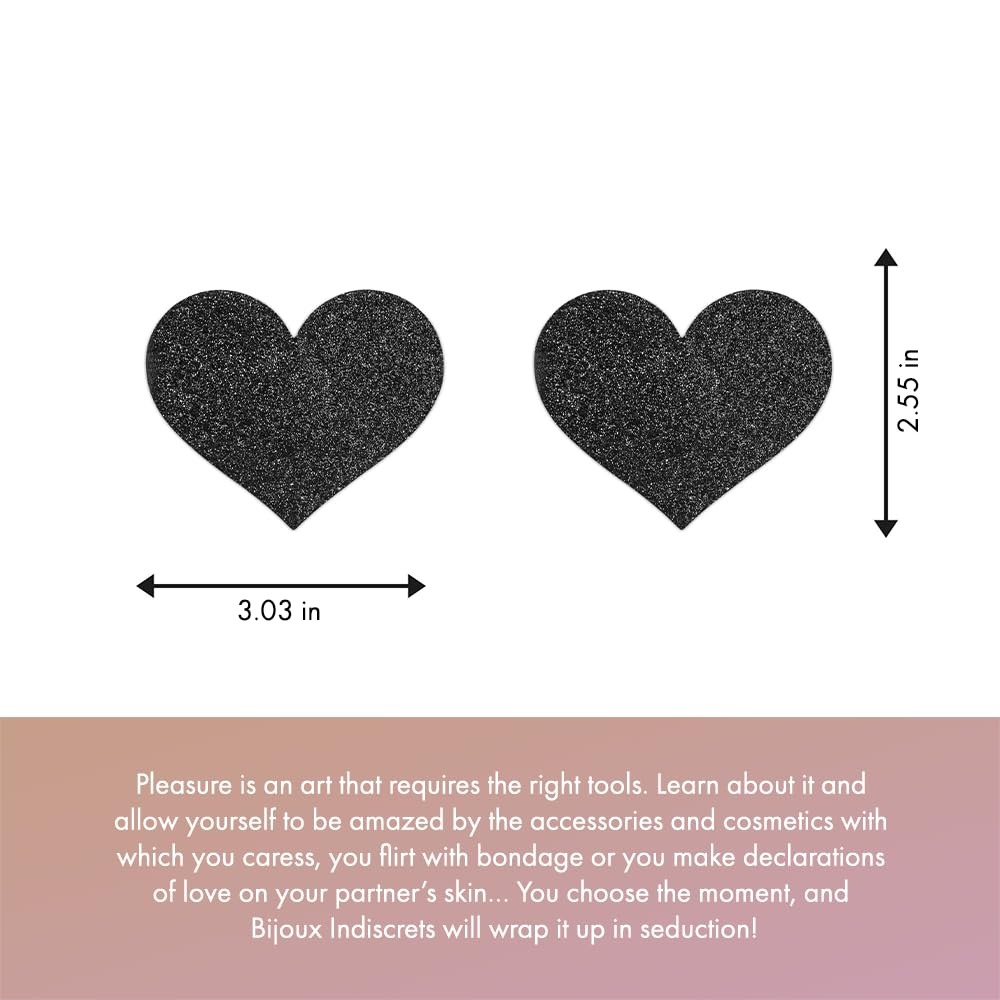 Прикраса для грудей flash золоте серце, bijoux indiscrets - Зображення 5
