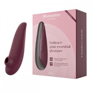 Вакуумний кліторальний стимулятор womanizer classic 2 bordeaux