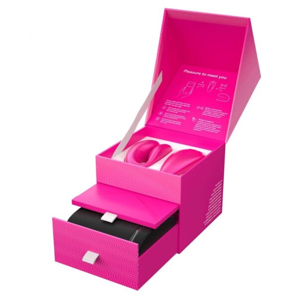 Вібромасажер для пар we-vibe chorus, pink - Зображення 11