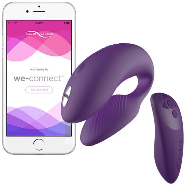 Вібромасажер для пар we-vibe chorus, purple - Зображення 2