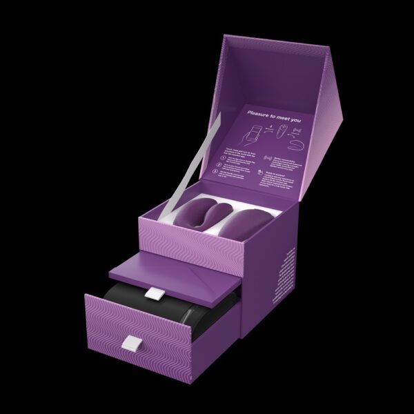 Вібромасажер для пар we-vibe chorus, purple - Зображення 8