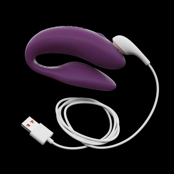 Вібромасажер для пар we-vibe chorus, purple - Зображення 6