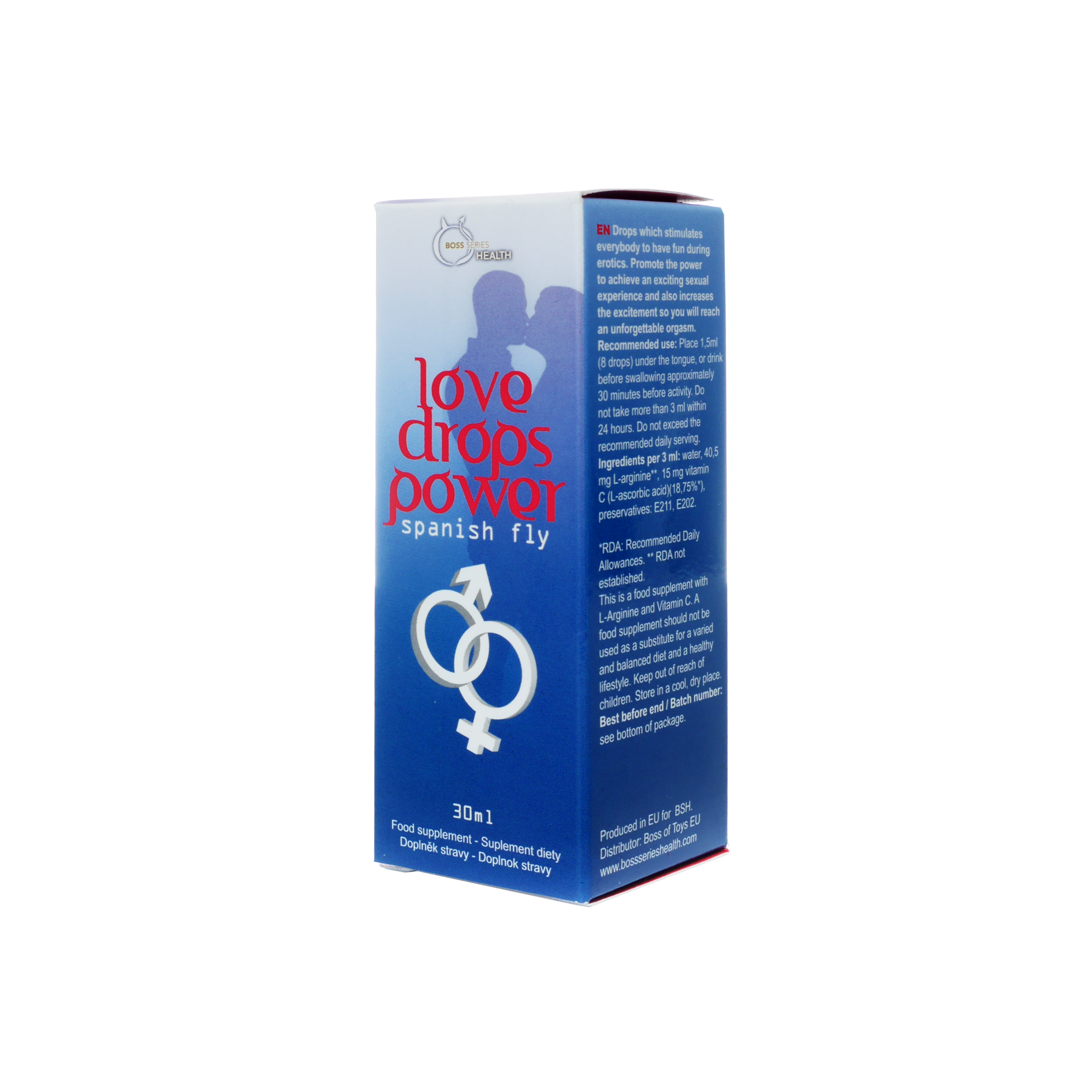 Краплі, що збуджують, для двох іспанська мушка love drops power 30ml