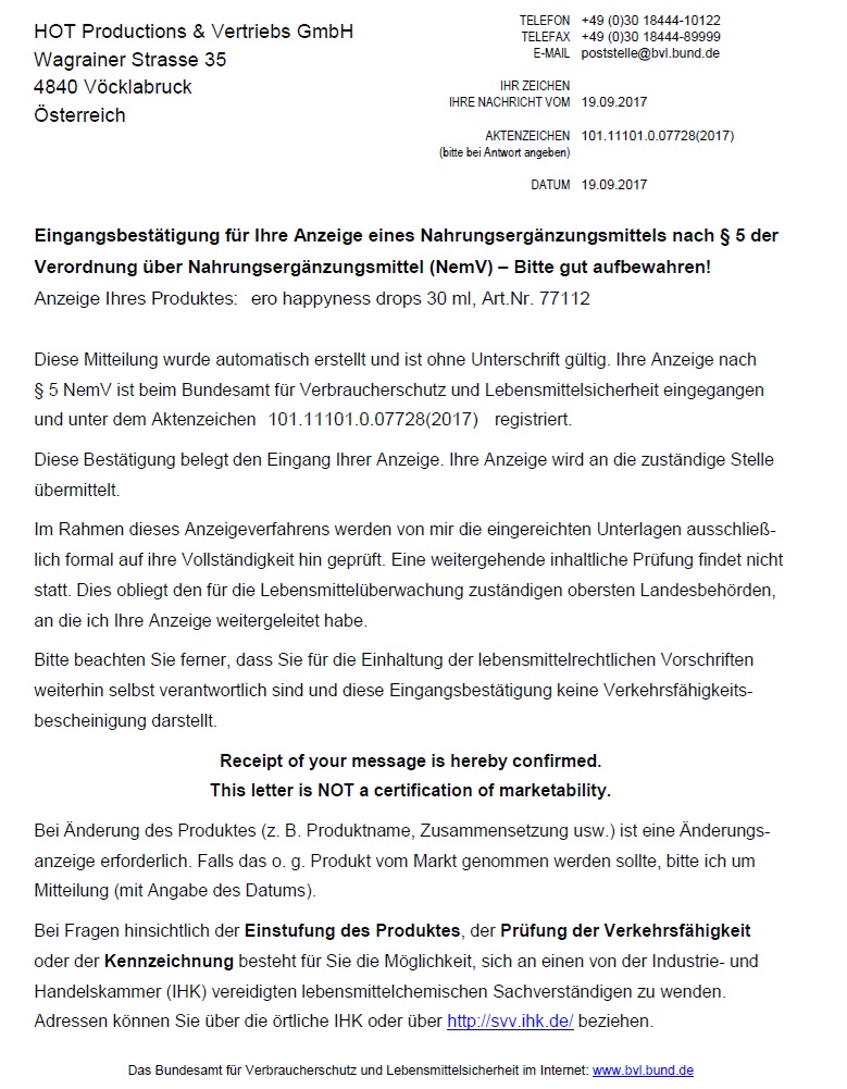 Збуджуючі краплі для двох ero happyness drops, 30 мл - Зображення 5