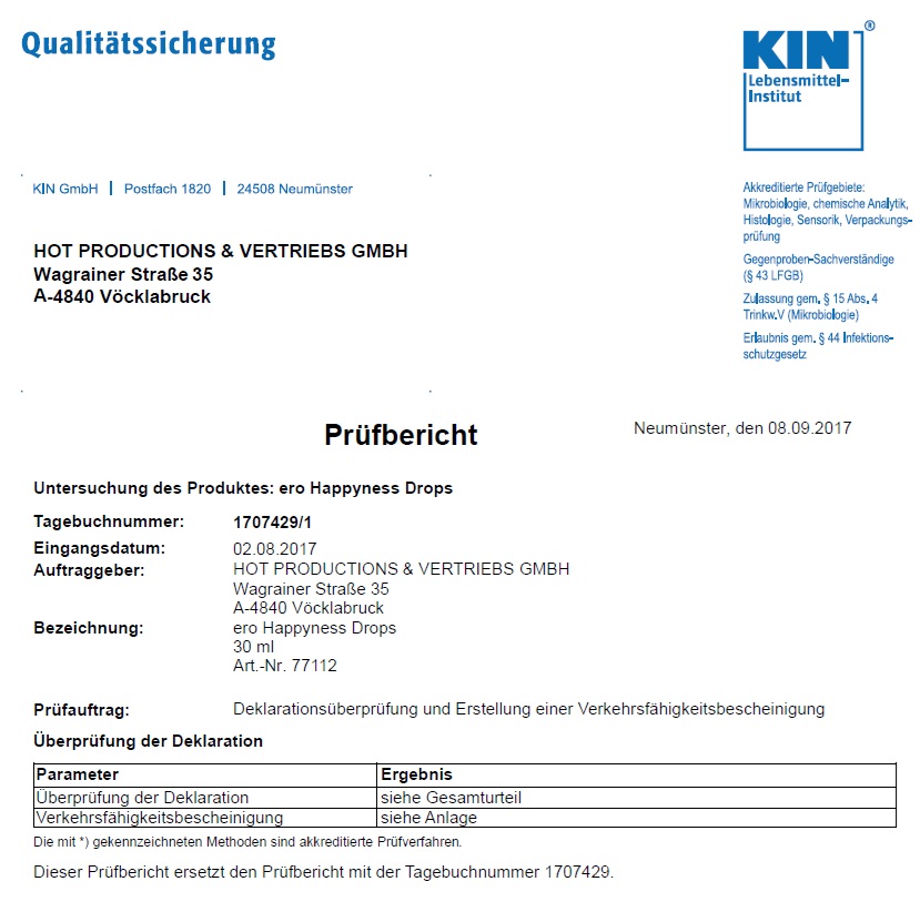 Збуджуючі краплі для двох ero happyness drops, 30 мл - Зображення 3