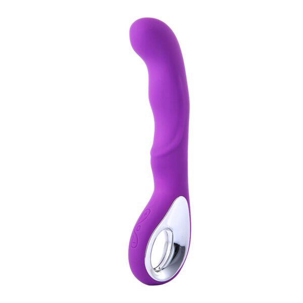 Вібратор для точки g-spot vibrator g-spot 10 функцій usb purple - Зображення 2