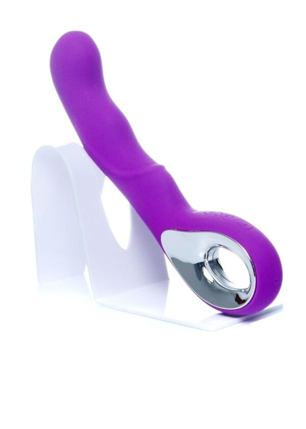 Вібратор для точки g-spot vibrator g-spot 10 функцій usb purple - Зображення 9