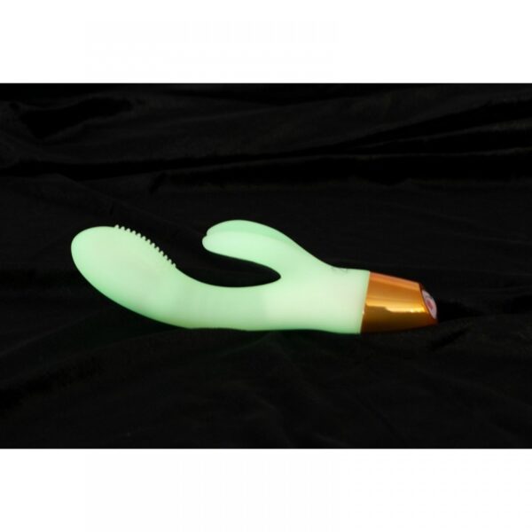 Вібратор кролик gitd rabbit vibrator, світиться у темряві - Зображення 5