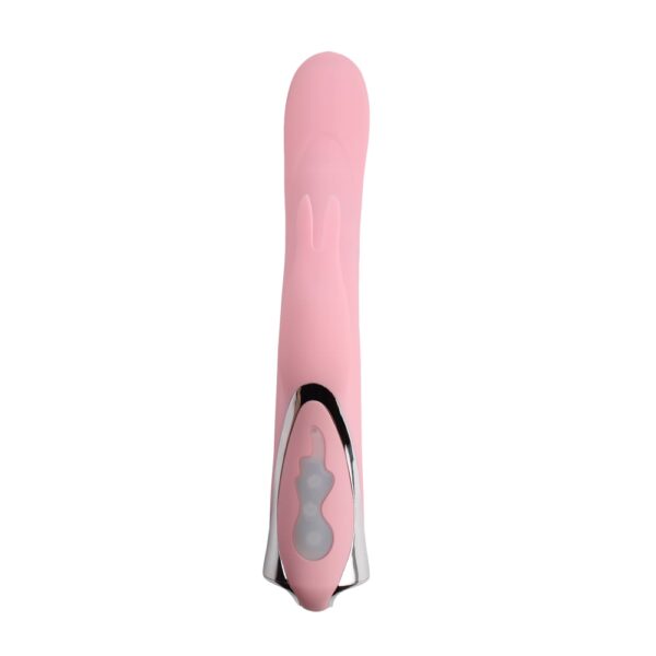 Вібратор кролик chisa aphrovibe rotating missile bunny, рожевий - Зображення 4