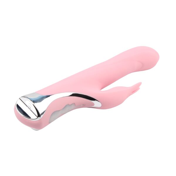 Вібратор кролик chisa aphrovibe rotating missile bunny, рожевий - Зображення 6