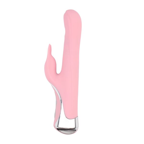 Вібратор кролик chisa aphrovibe rotating missile bunny, рожевий - Зображення 3