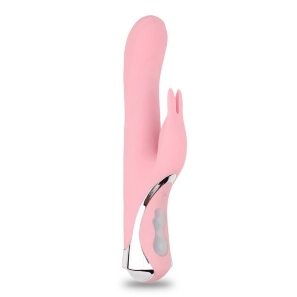 Вібратор кролик chisa aphrovibe rotating missile bunny, рожевий - Зображення 2