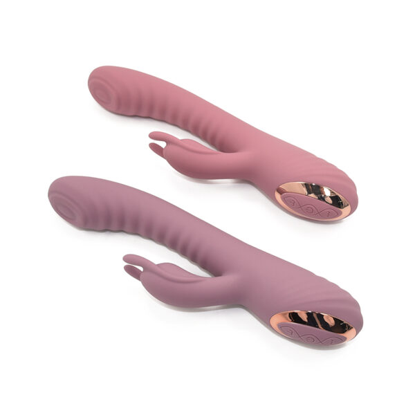 Вібратор-кроль рельєфний sweet em velvet lure 10 режимів вібрації та 5 режимів коливань, рожевий - Зображення 6