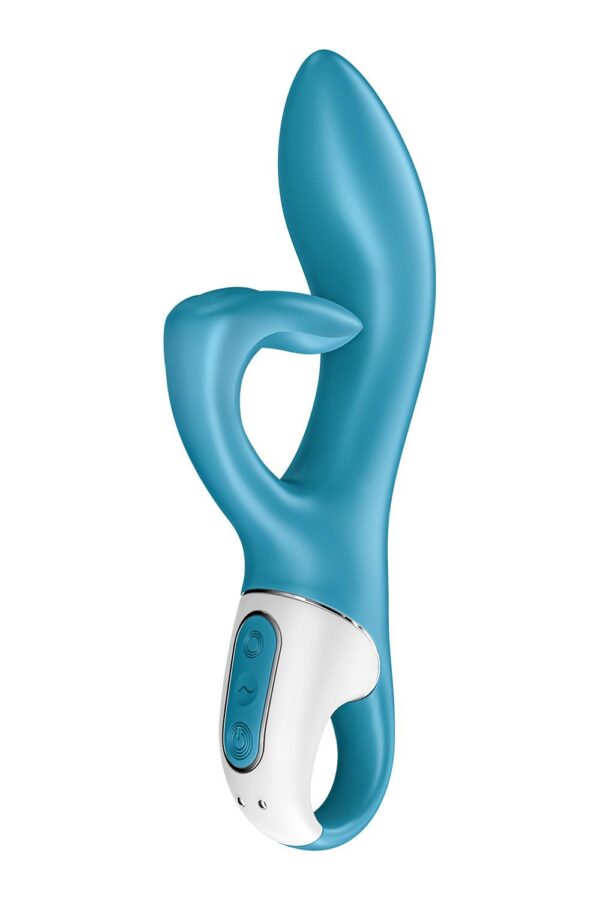 Вібратор кролик satisfyer embrace me turquoise