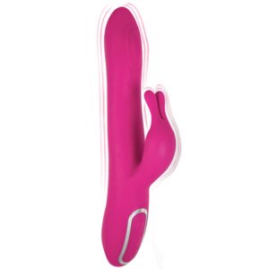 Вібратор кролик wibrator-isabella, 5 funkcji, usb pink