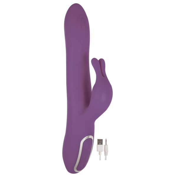 Вібратор кролик wibrator-isabella,5 funkcji, usb purple