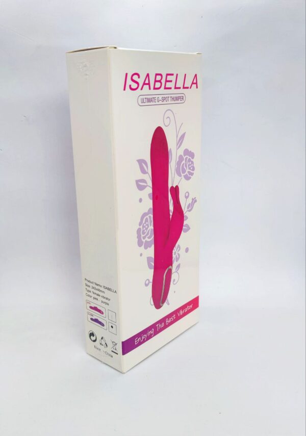 Вібратор кролик wibrator-isabella,5 funkcji, usb purple - Зображення 3
