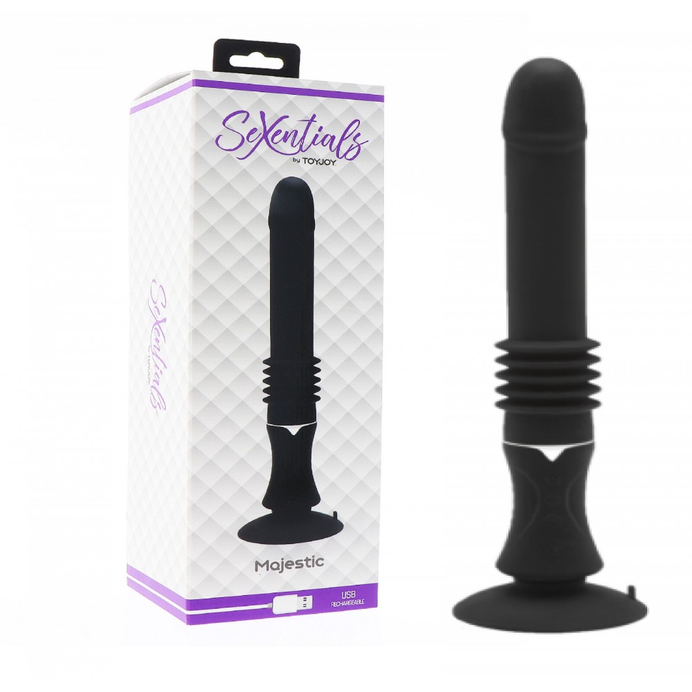 Вібратор із поступальними рухами toy joy majestic trusting vibe - Зображення 4