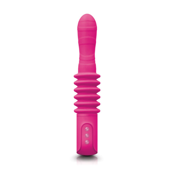 Вібратор з рухомими рухами inya deep stroker pink