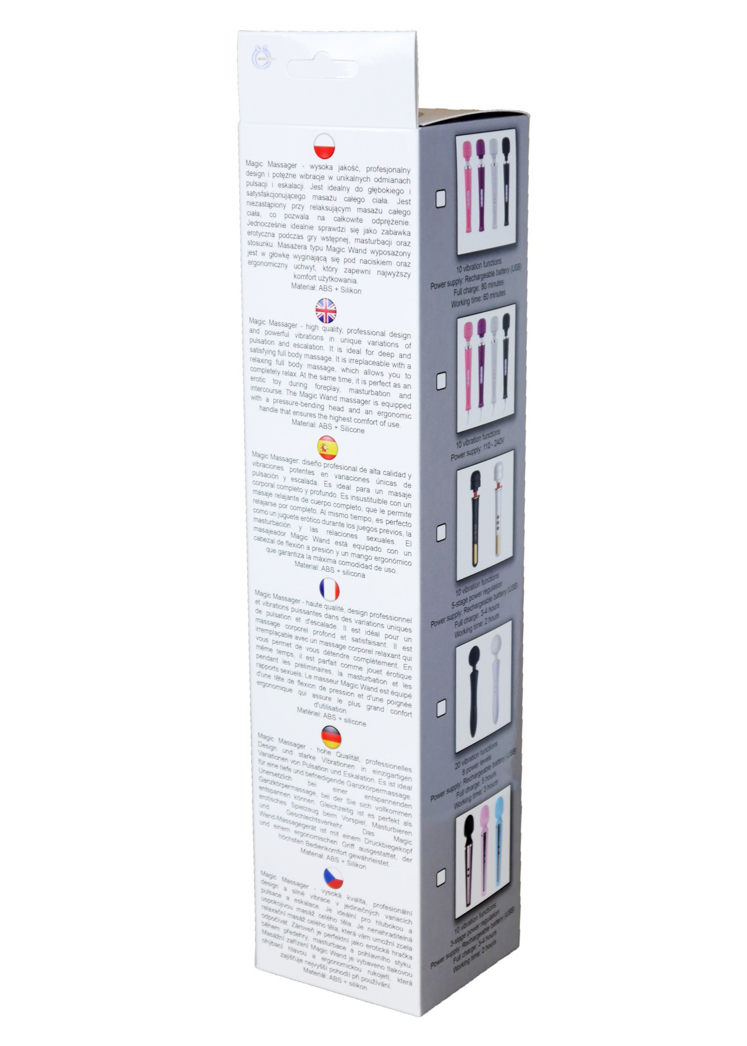 Вібро-мікрофон massager genius usb чорний 10 function - Зображення 8