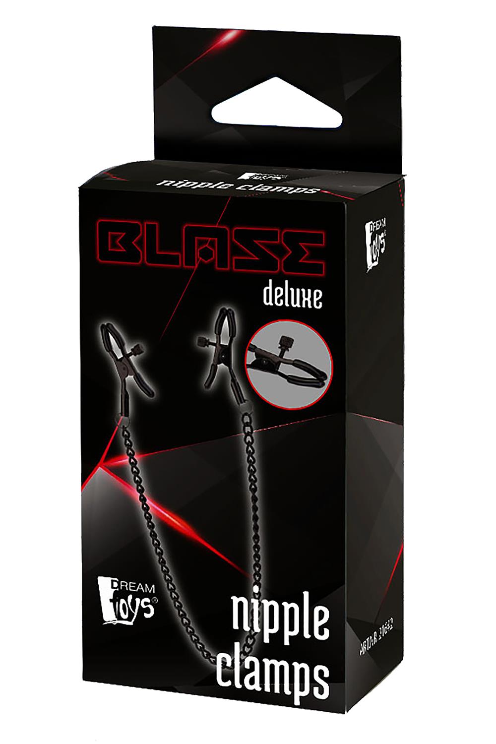 Затискачі для сосків blaze deluxe nipple clamps