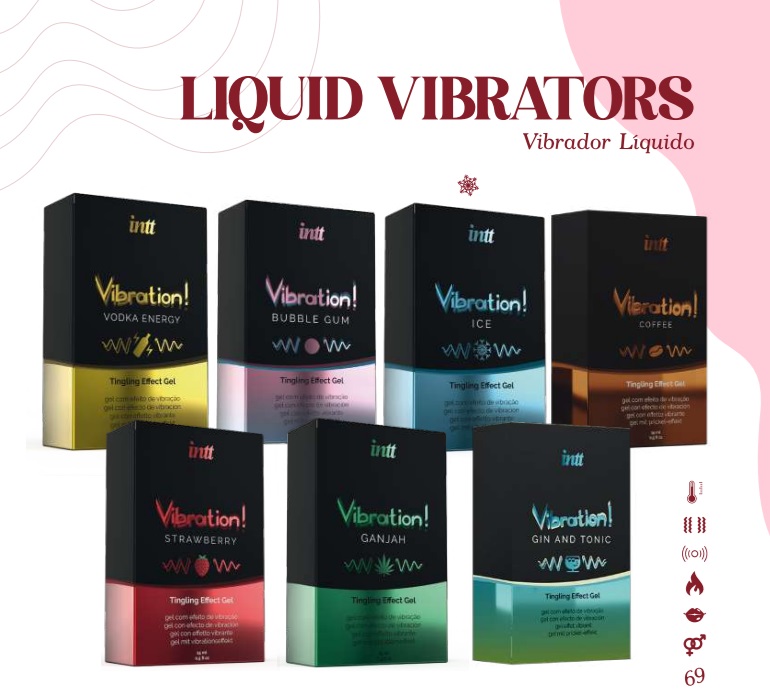 Рідкий вібратор intt vibration gin tonic 15 мл - Зображення 7